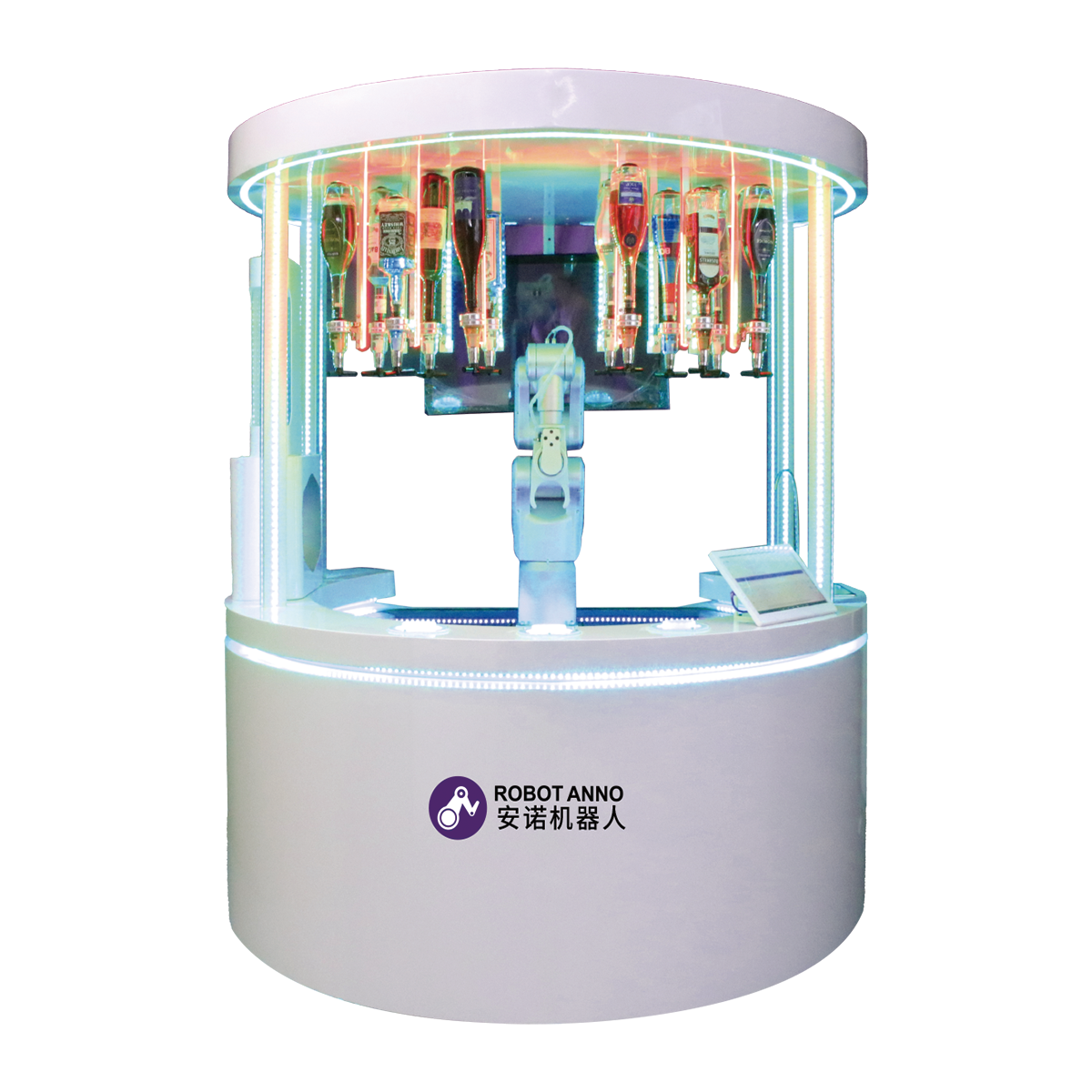 安诺AI机器人调酒亭